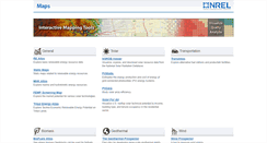 Desktop Screenshot of maps.nrel.gov